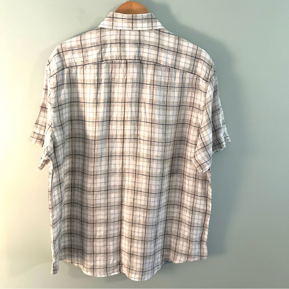 Baird McNutt Linen Button Down Shirt. Size XL. - Picture 6 of 9
